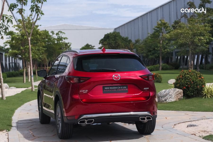 Đánh giá xe Mazda CX-5 về thiết kế đuôi xe