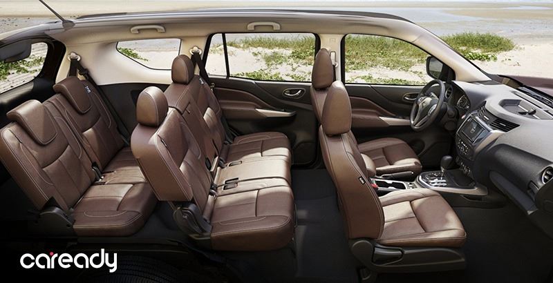 Đánh giá xe Nissan Tera về thiết kế nội thất