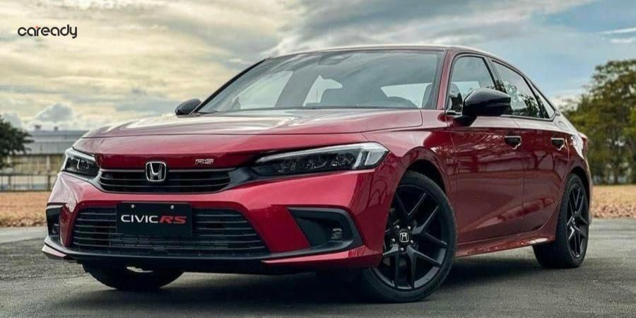 Honda Civic RS có thêm màu đỏ thời thượng