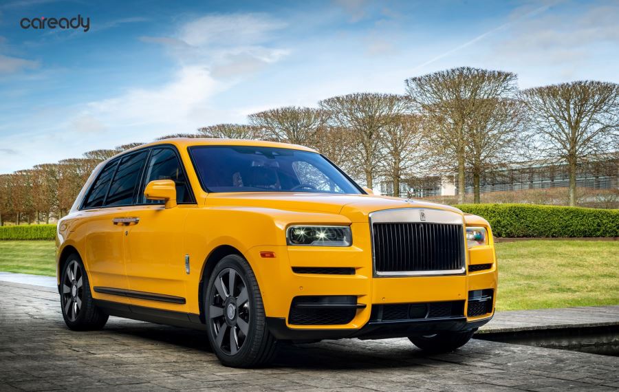 Rolls- Royce Cullian phiên bản màu vàng độc đáo