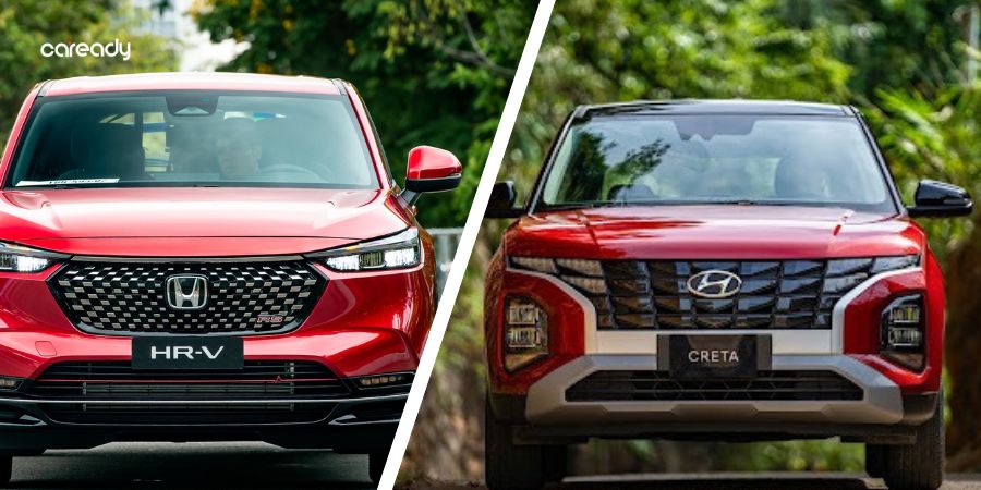 So sánh xe Honda HR-V G và Hyundai Creta 1.5 Cao Cấp về thiết kế ngoại thất