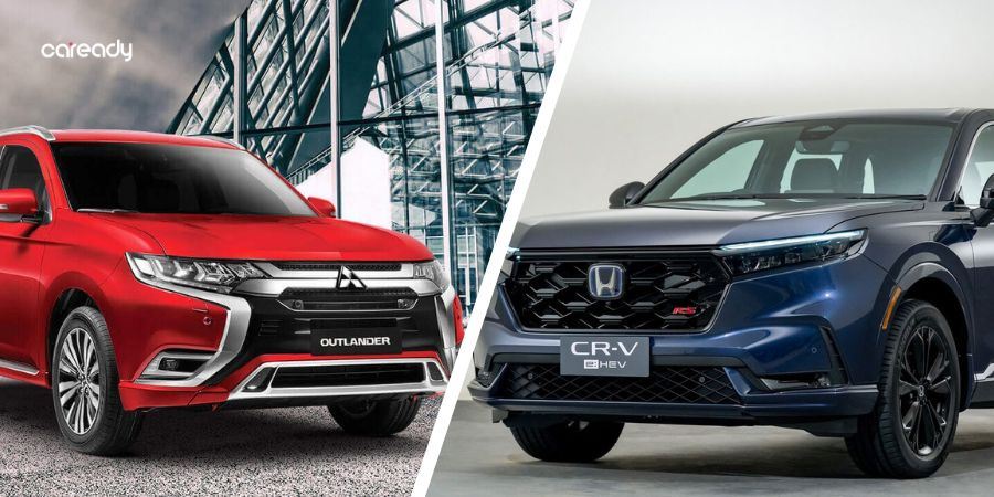 So sánh xe Mitsubishi Outlander và Honda CR-V