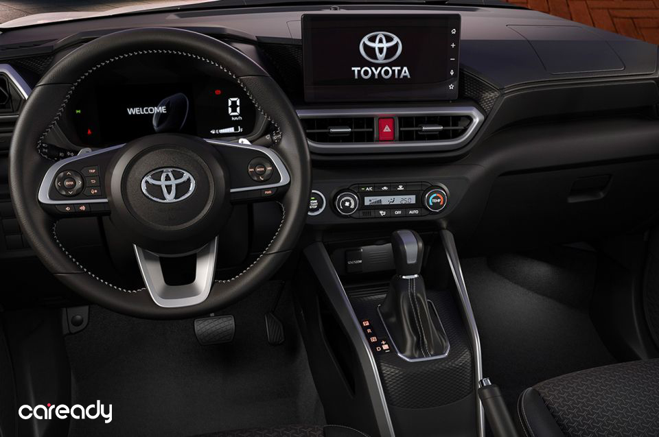 Thiết kế khoang lái Toyota Raize