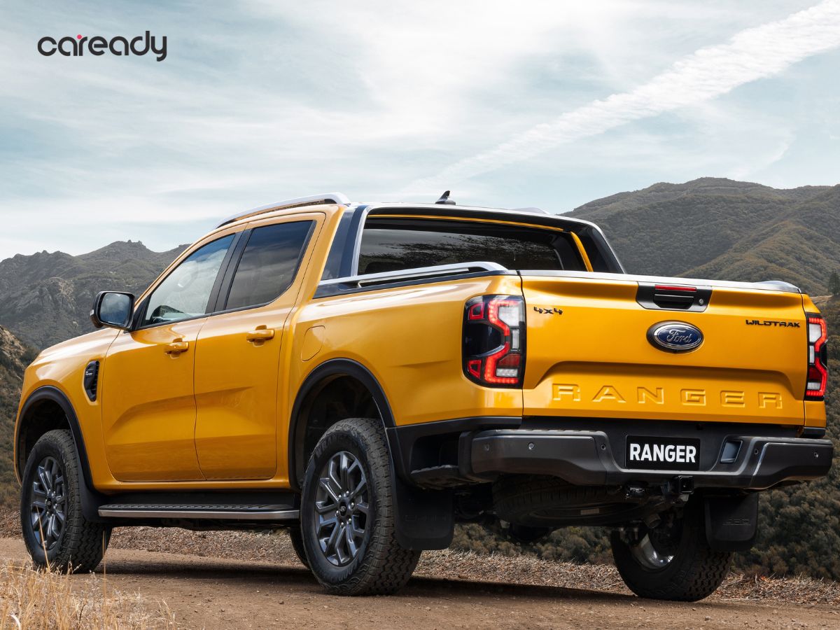 Thiết kế đuôi xe Ford Ranger 2023