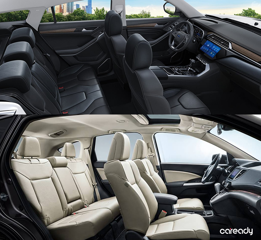 So sánh nội thất Ford Territory và Honda CR-V