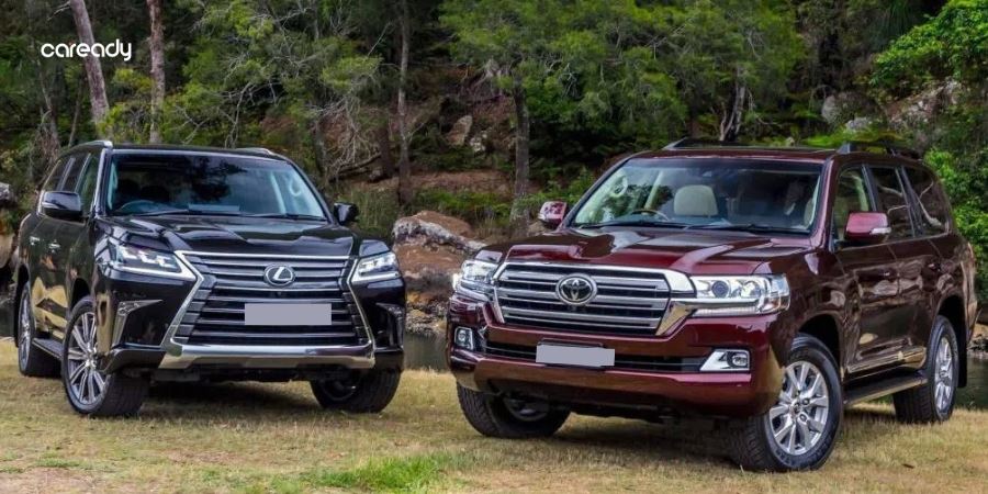 Khả năng vận hành của Toyota Land Cruiser và Lexus 570 là tương đương nhau