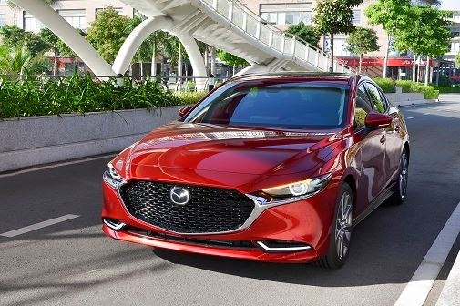 Mazda 3 2021 Màu Đỏ Giao Liền Giá xe chỉ 799 Triệu Tặng Bảo Hiểm  phụ  kiện tại Mazda Gò Vấp  YouTube