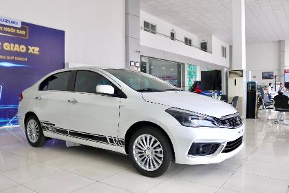 Suzuki Ciaz 1.4 AT 2022 - Màu trắng - Nhập khẩu nguyên chiếc từ Thái Lan
