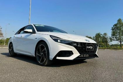 Hyundai Elantra 1.6 AT 2022 Trắng - Ngân hàng hỗ trợ 85%
