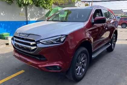 Isuzu MU-X Premium 1.9 4x4 AT 2022 Đỏ - Quà tặng khuyến mãi hấp dẫn