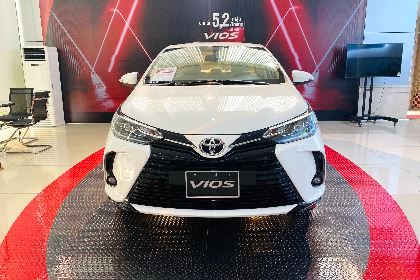Toyota Vios 1.5G AT 2022 Trắng - Tặng BH và phụ kiện chính hãng