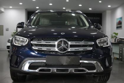 Mercedes-Benz GLC 200 V1 2022 Xanh đen - Tặng bộ phụ kiện chính hãng giá trị.