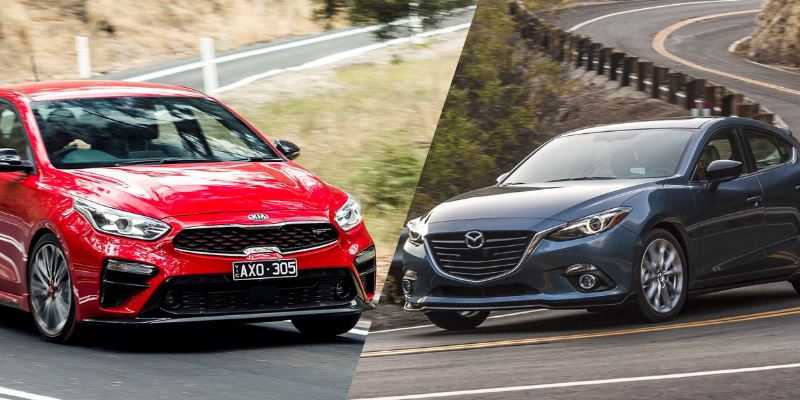 So sánh xe Kia Cerato và Mazda 3