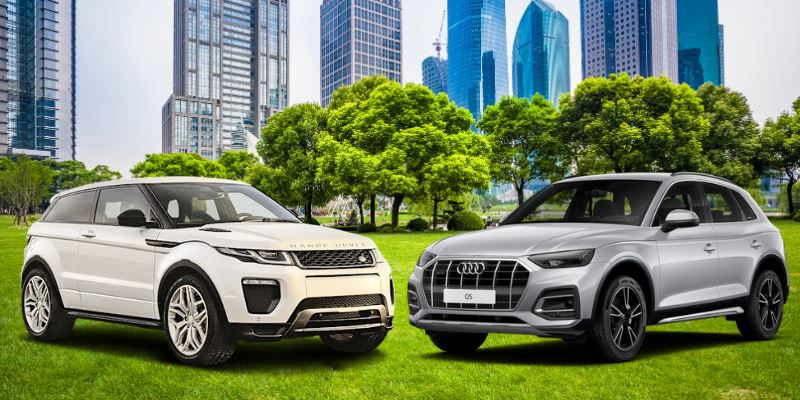 So sánh Land Rover Range Rover Evoque và Audi Q5