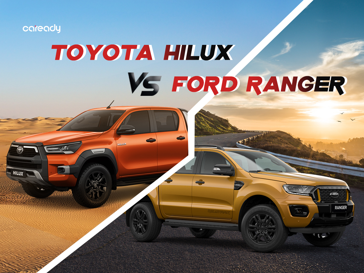 So sánh Toyota Hilux và Ford Ranger